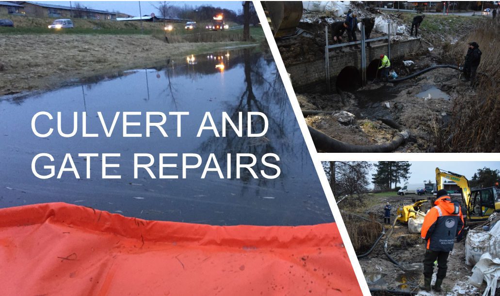 Culvert Maintenance And Repair Aided By Nofloods Barriers