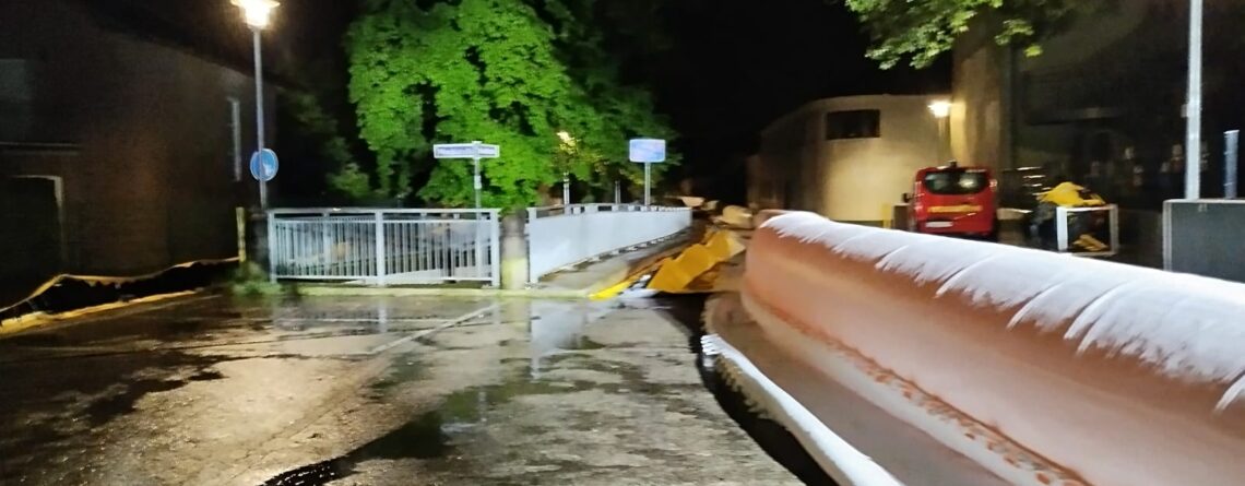 prevención de inundaciones en Rheinbach Alemania