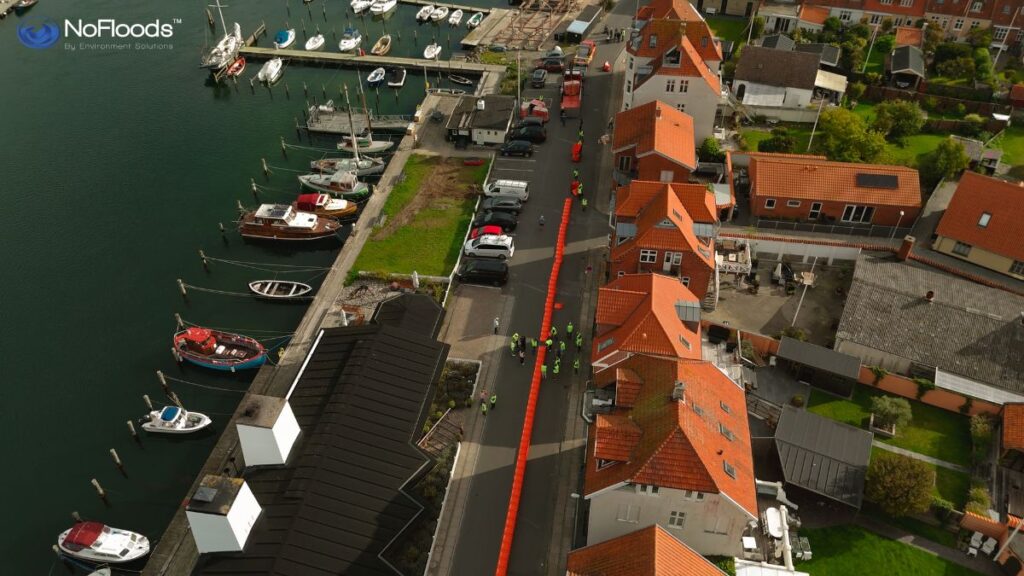 Flood barrier for homes