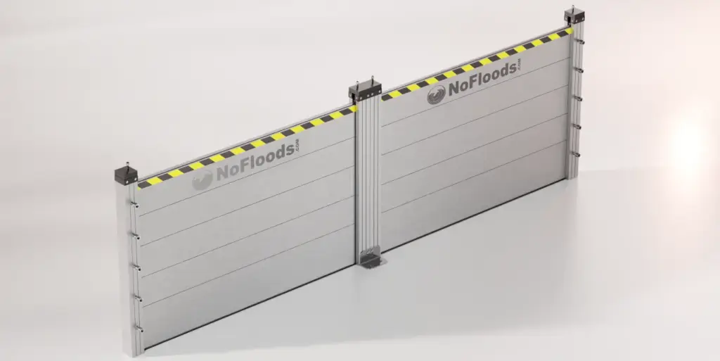 NoFloods AluGate - The Best Garage Door Flood Barrier