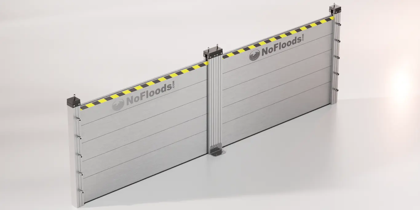 NoFloods AluGate - The Best Garage Door Flood Barrier