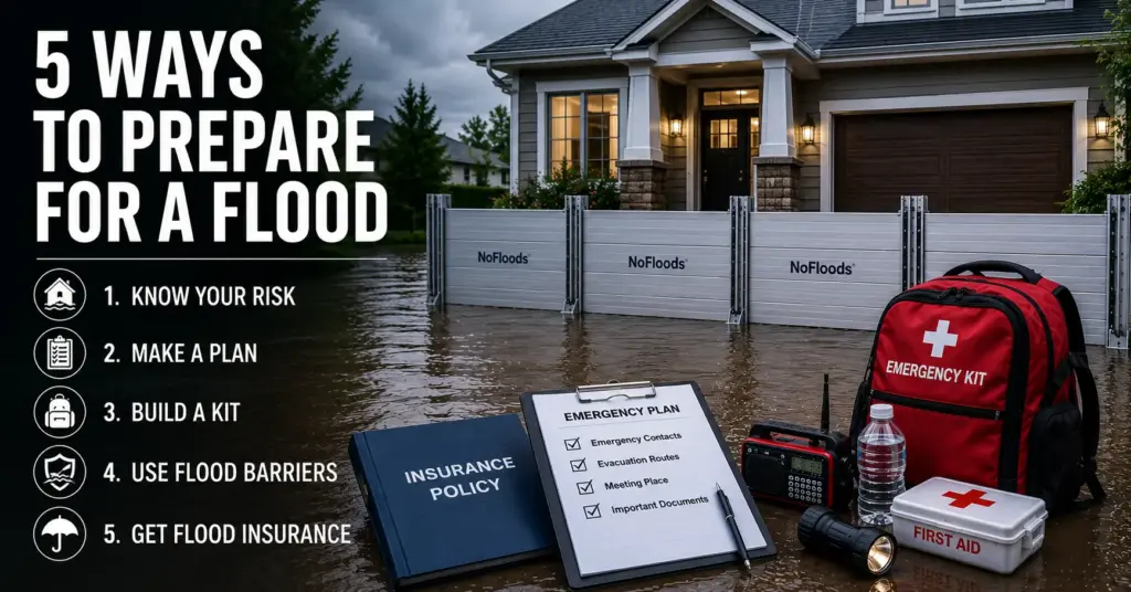 5 Ways to Prepare for a Flood and Protect Your Home