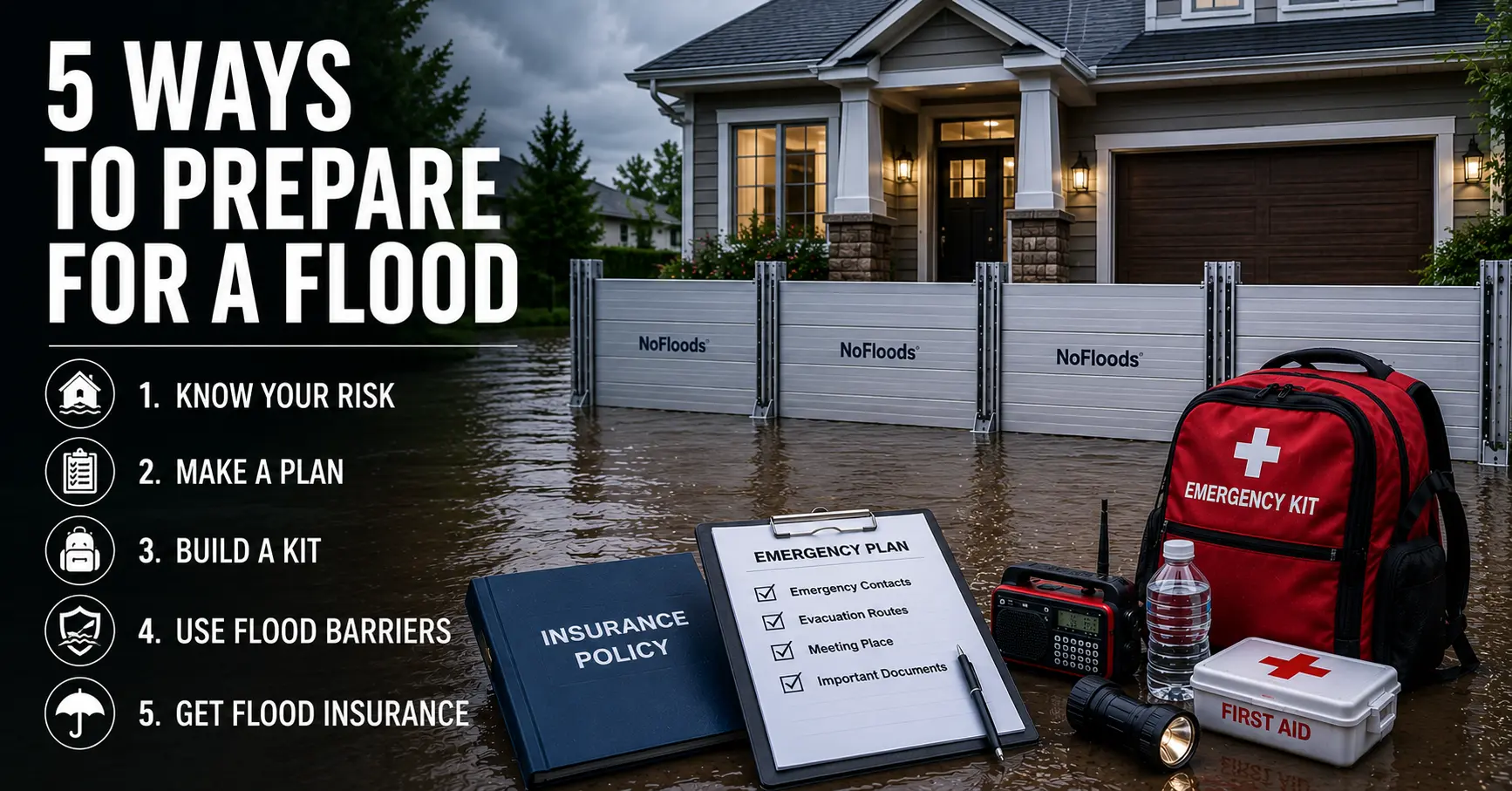 5 Ways to Prepare for a Flood and Protect Your Home