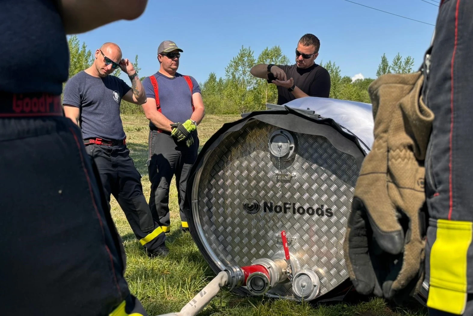 NoFloods Pro rapid deployment flood barriers