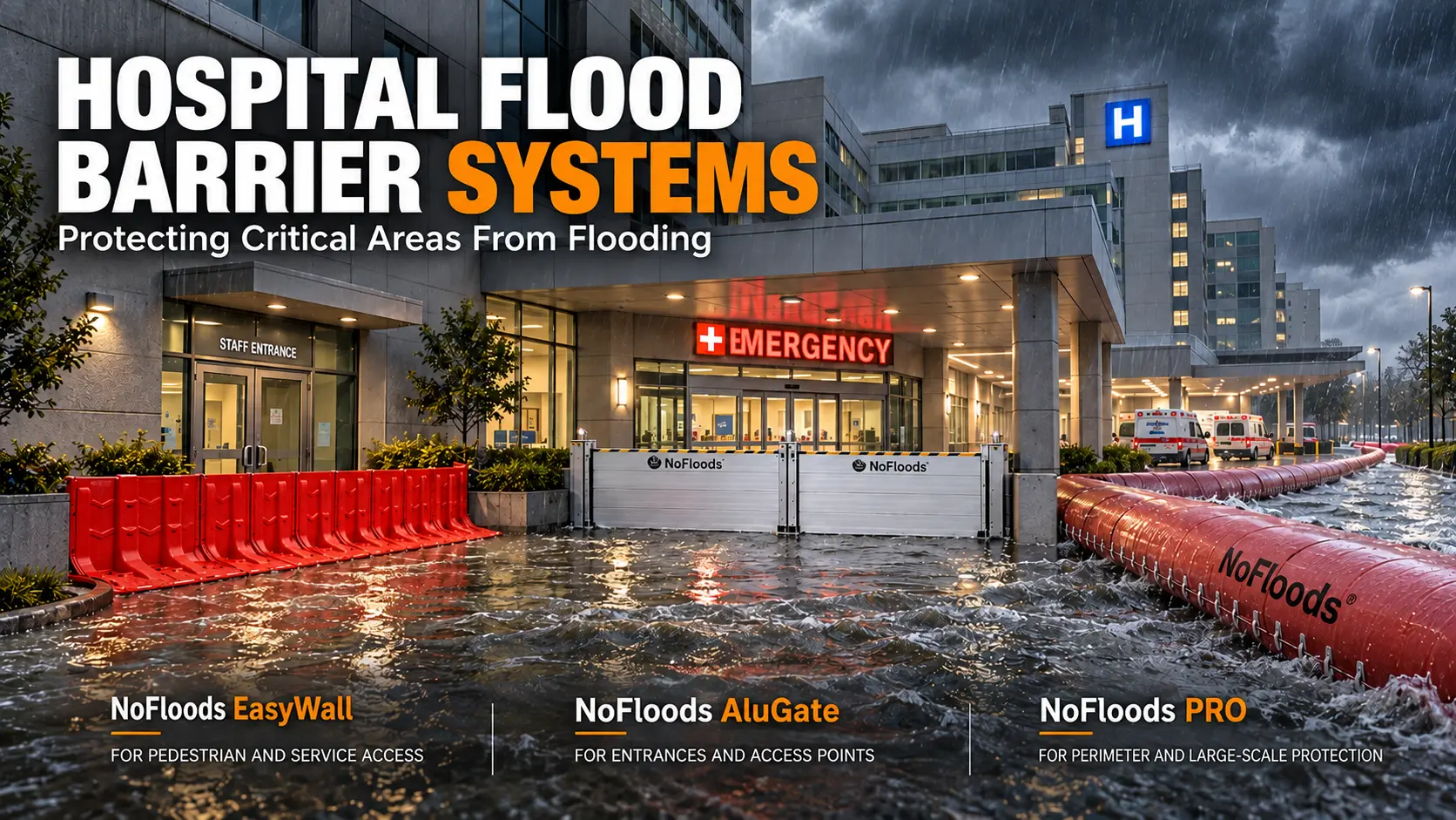 Hospital Flood Barrier Systems
